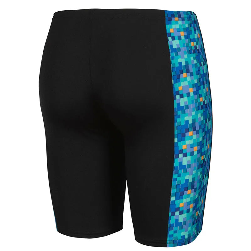 Arena - Pooltiles Boys Jammer - Black/Blue Multi