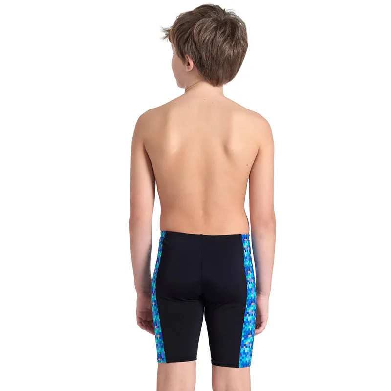 Arena - Pooltiles Boys Jammer - Black/Blue Multi