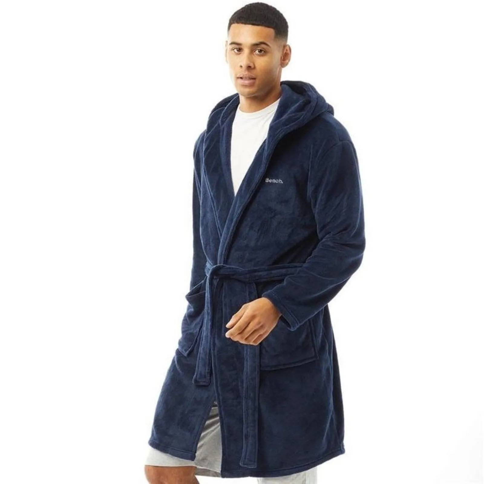 Bench Mens Estrada Hooded Dressing Gown