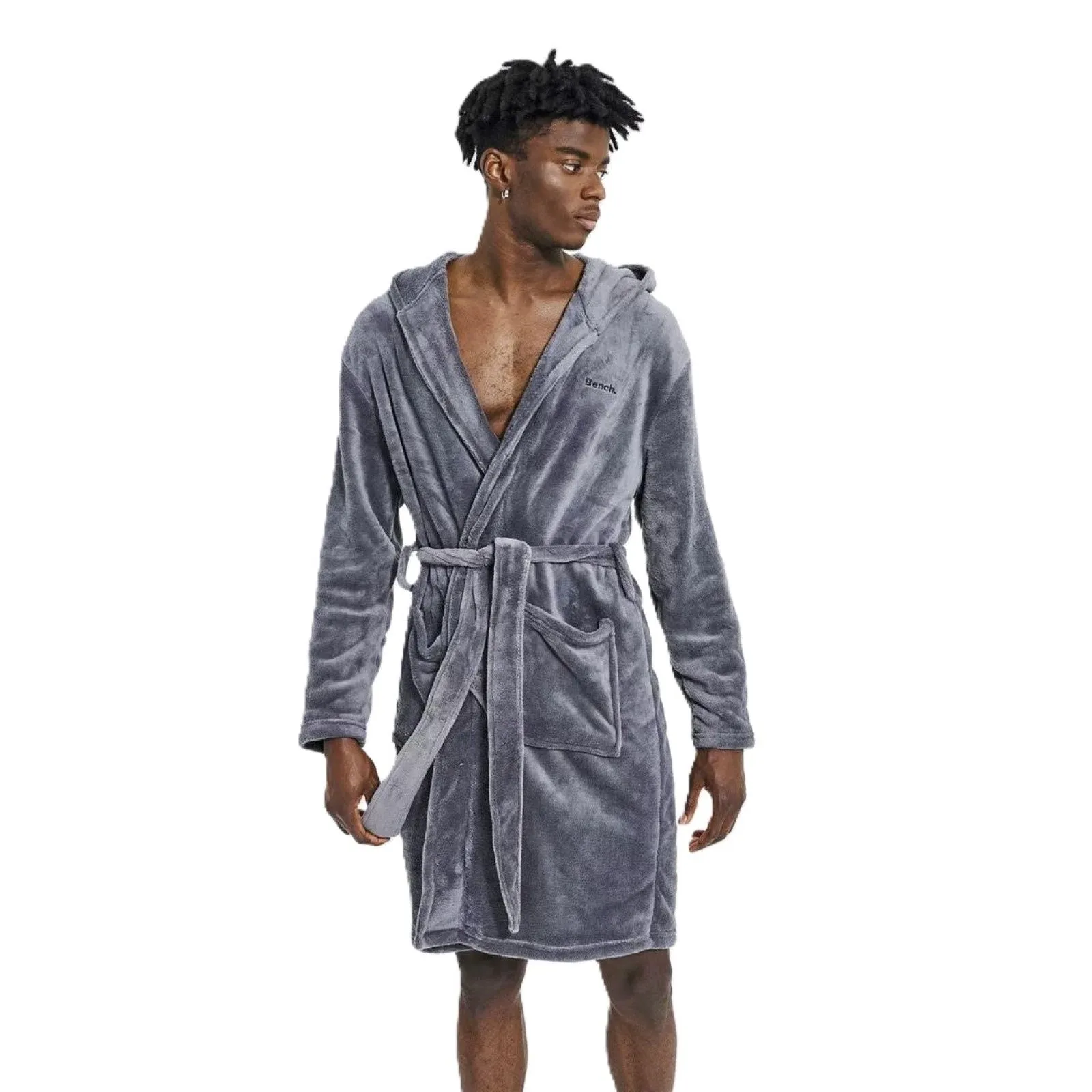 Bench Mens Estrada Hooded Dressing Gown