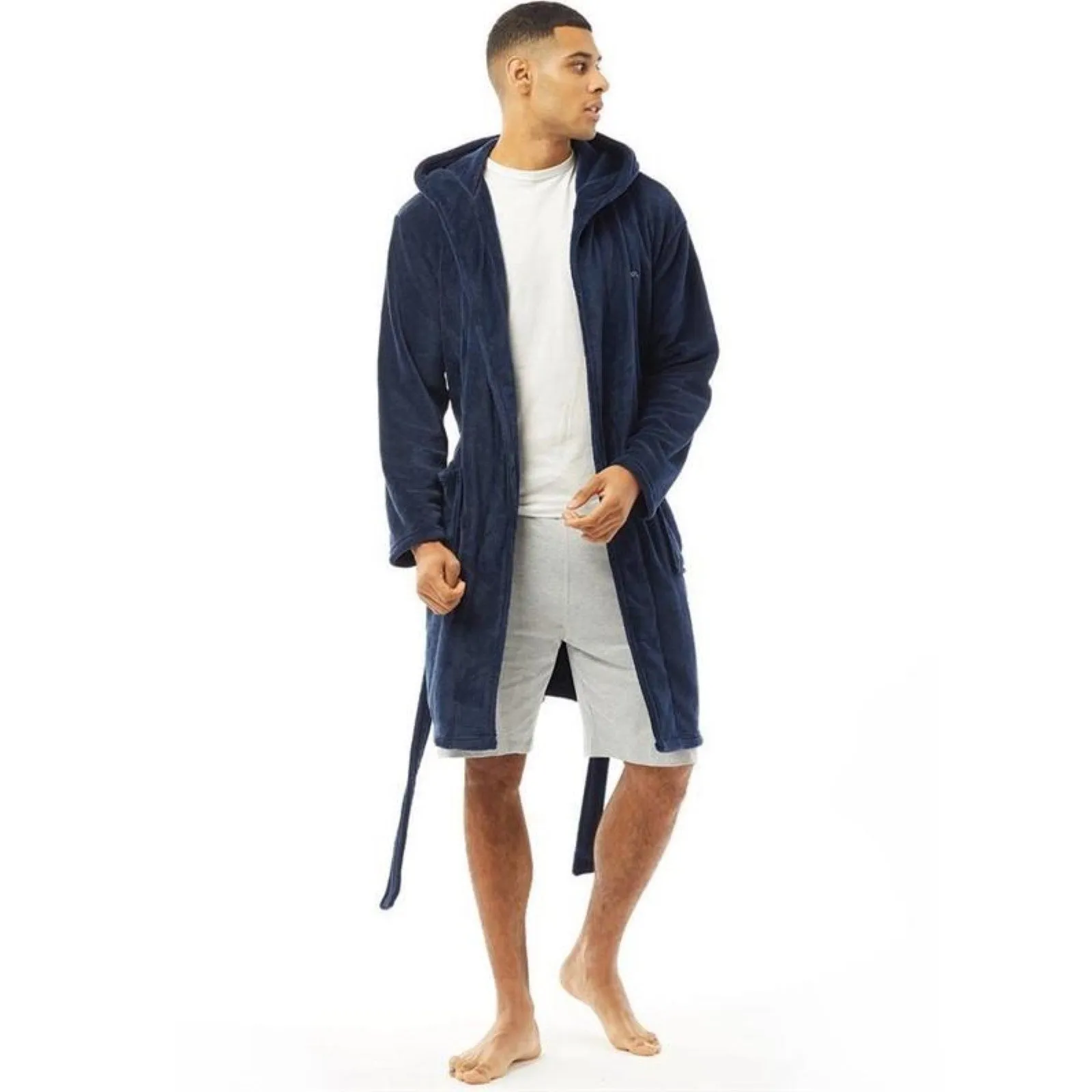 Bench Mens Estrada Hooded Dressing Gown