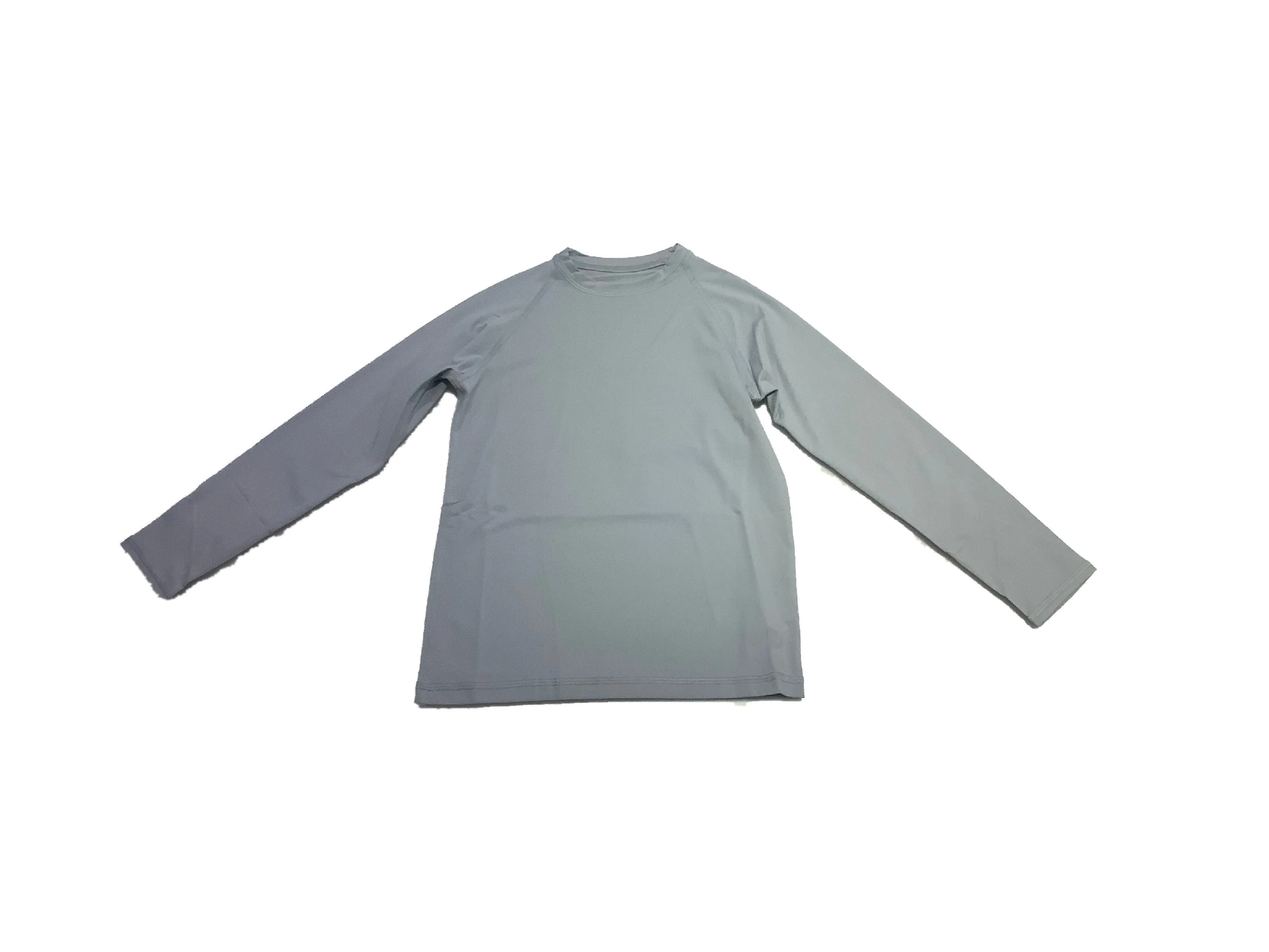 Bloq UV- Crew Neck Rashguard (Light Grey, 2-14)