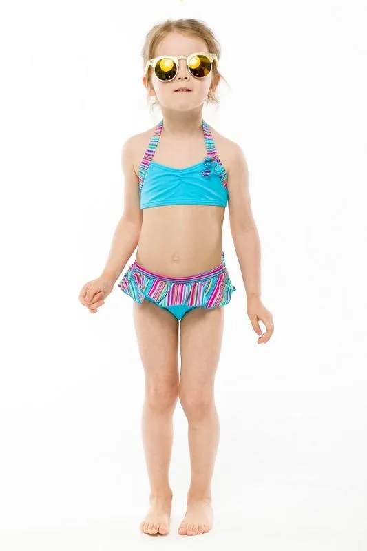Candy Ruffles Bikini Swimsuit