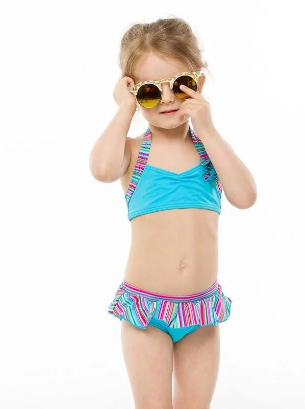 Candy Ruffles Bikini Swimsuit