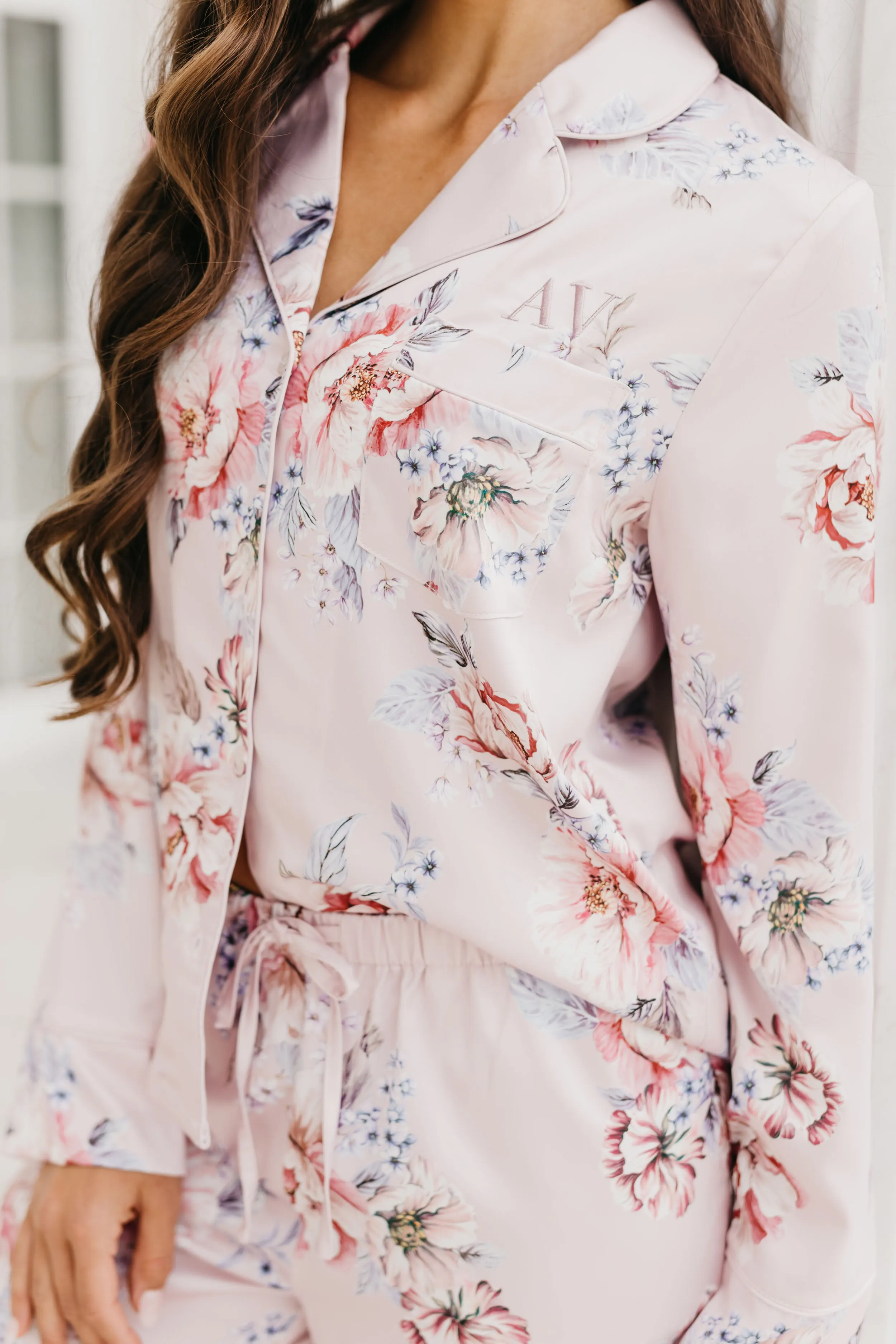Christina Veiled Rose PJ Set