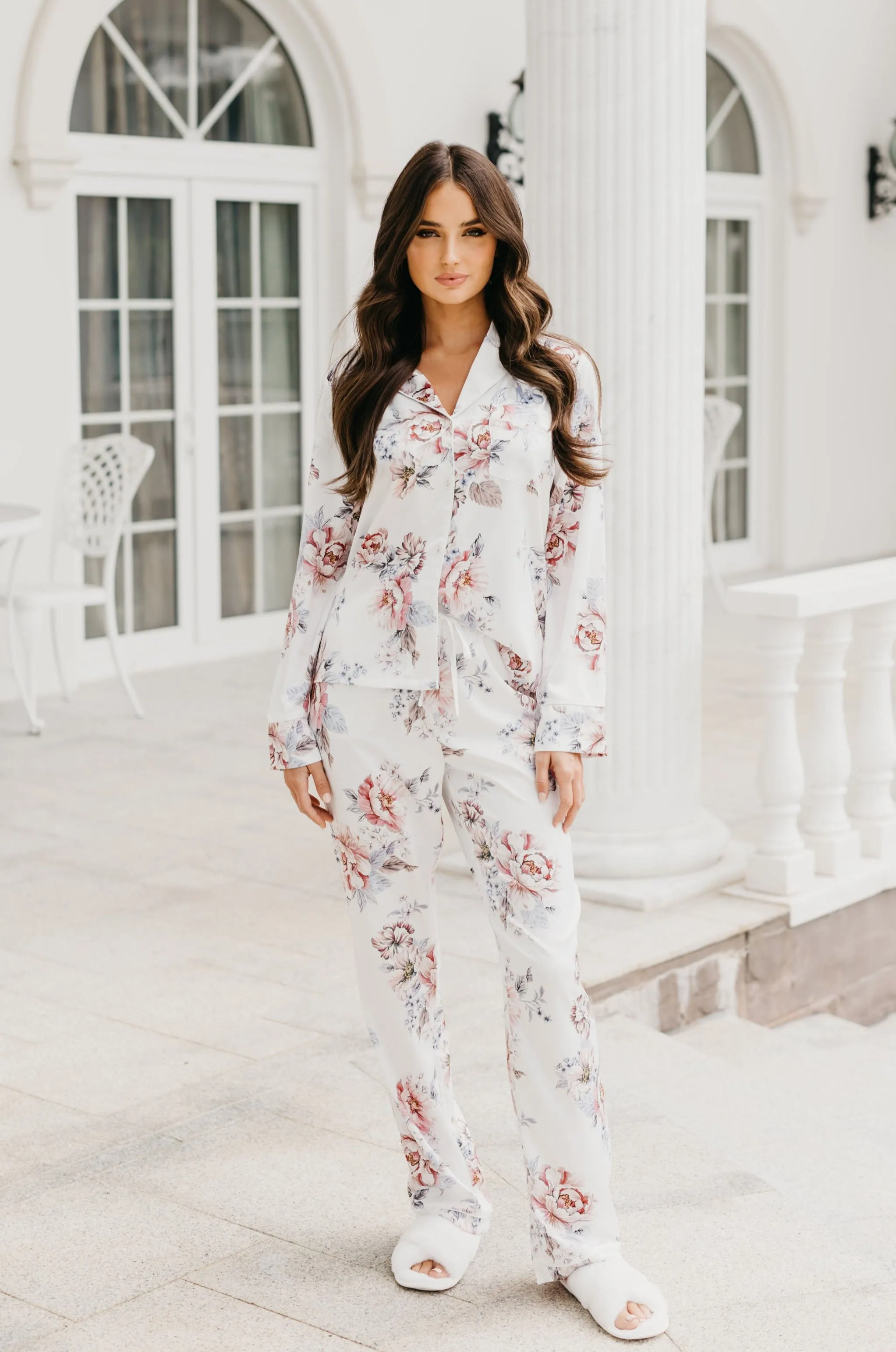 Christina Veiled Rose PJ Set