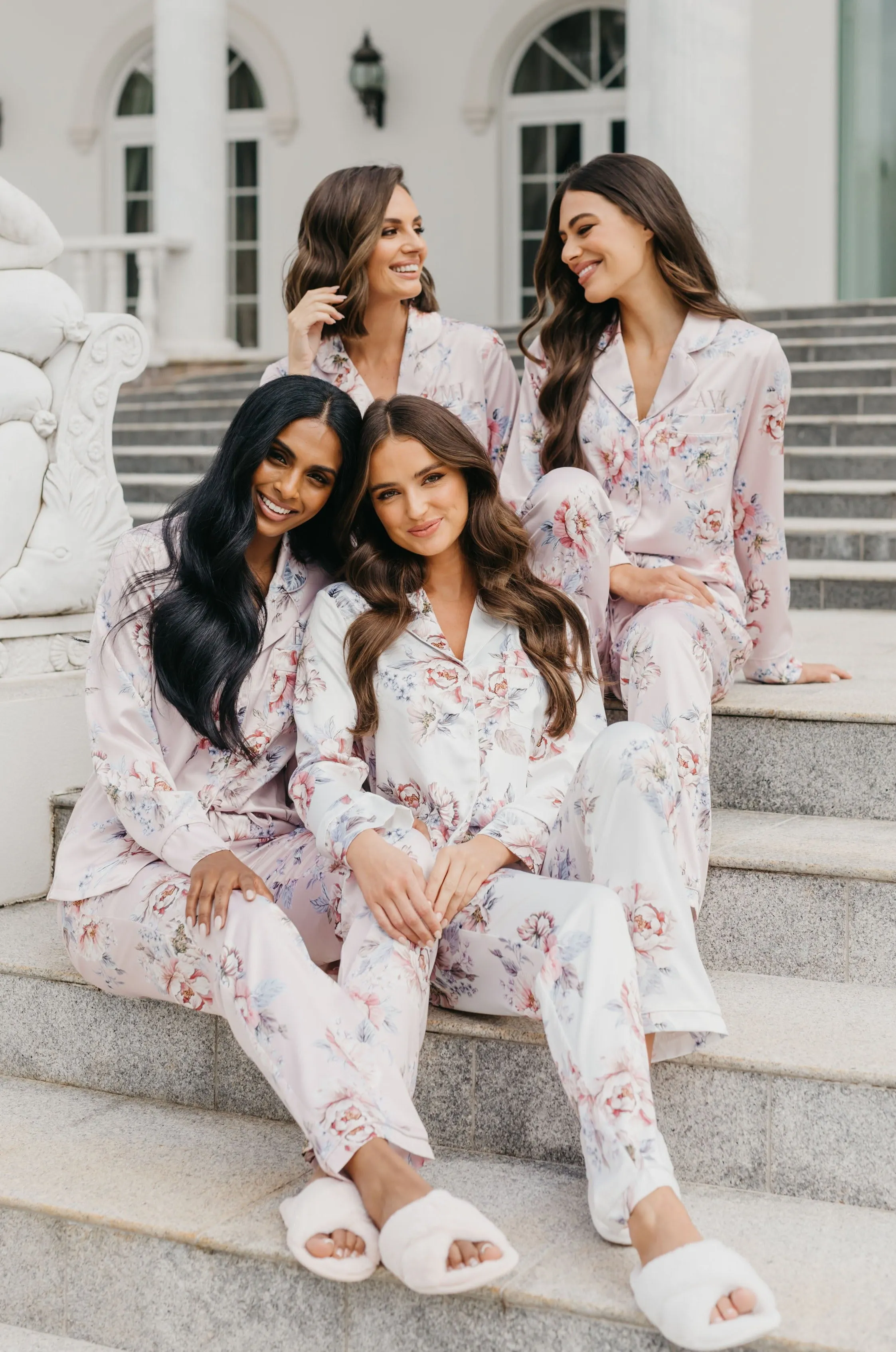 Christina Veiled Rose PJ Set
