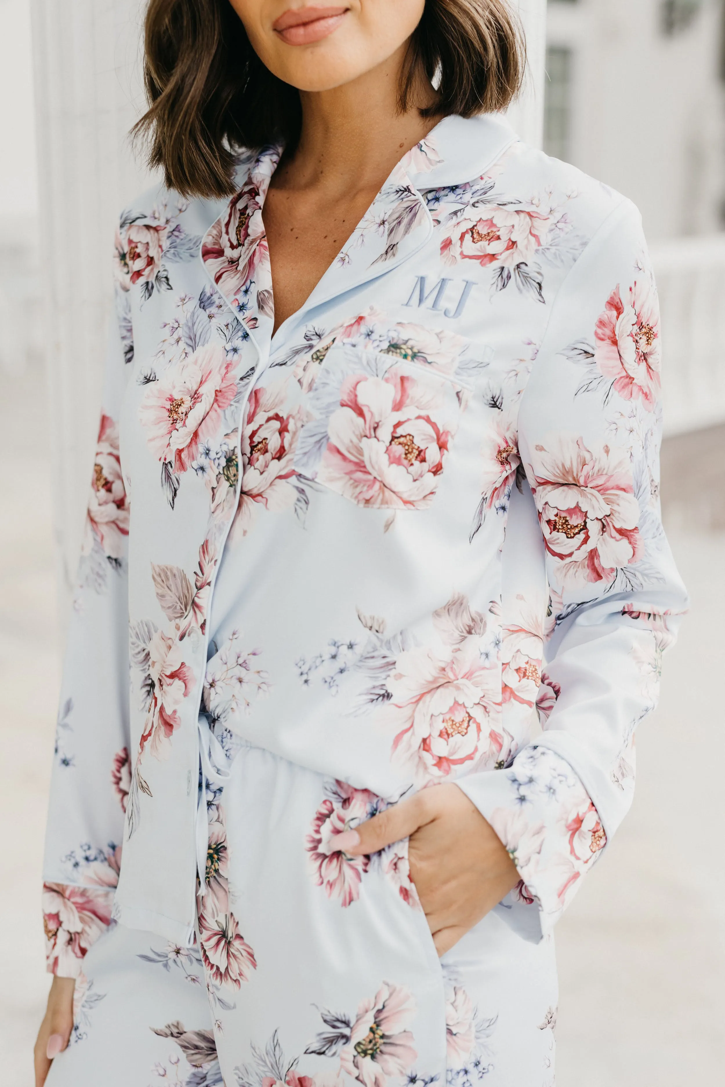 Christina Veiled Rose PJ Set
