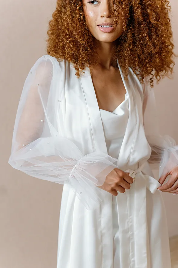 Ever After Satin Robe | Made To Order