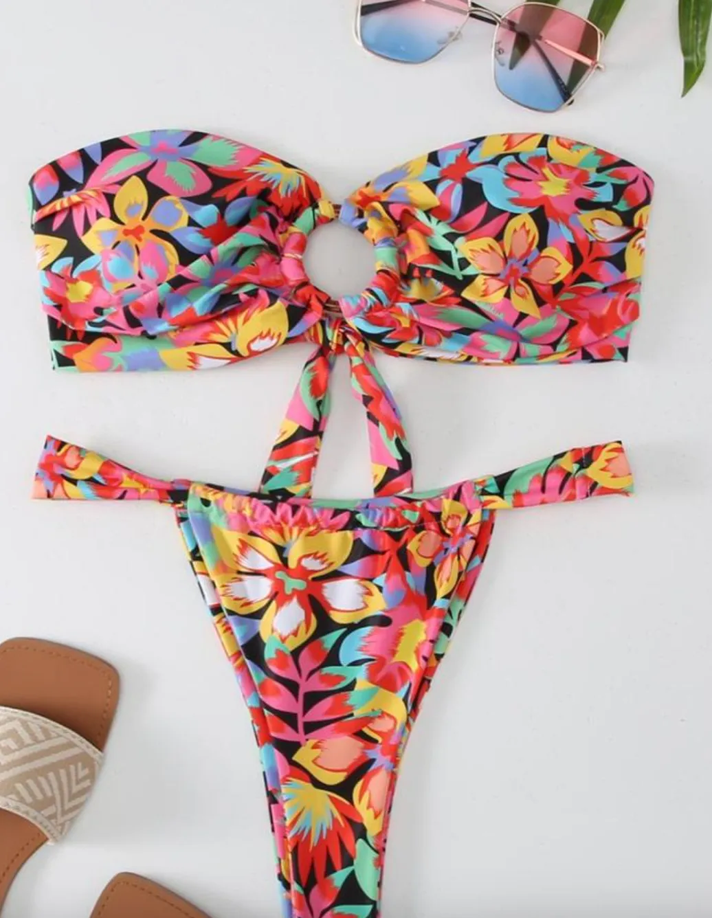 Floral Fantasy Bikini Set