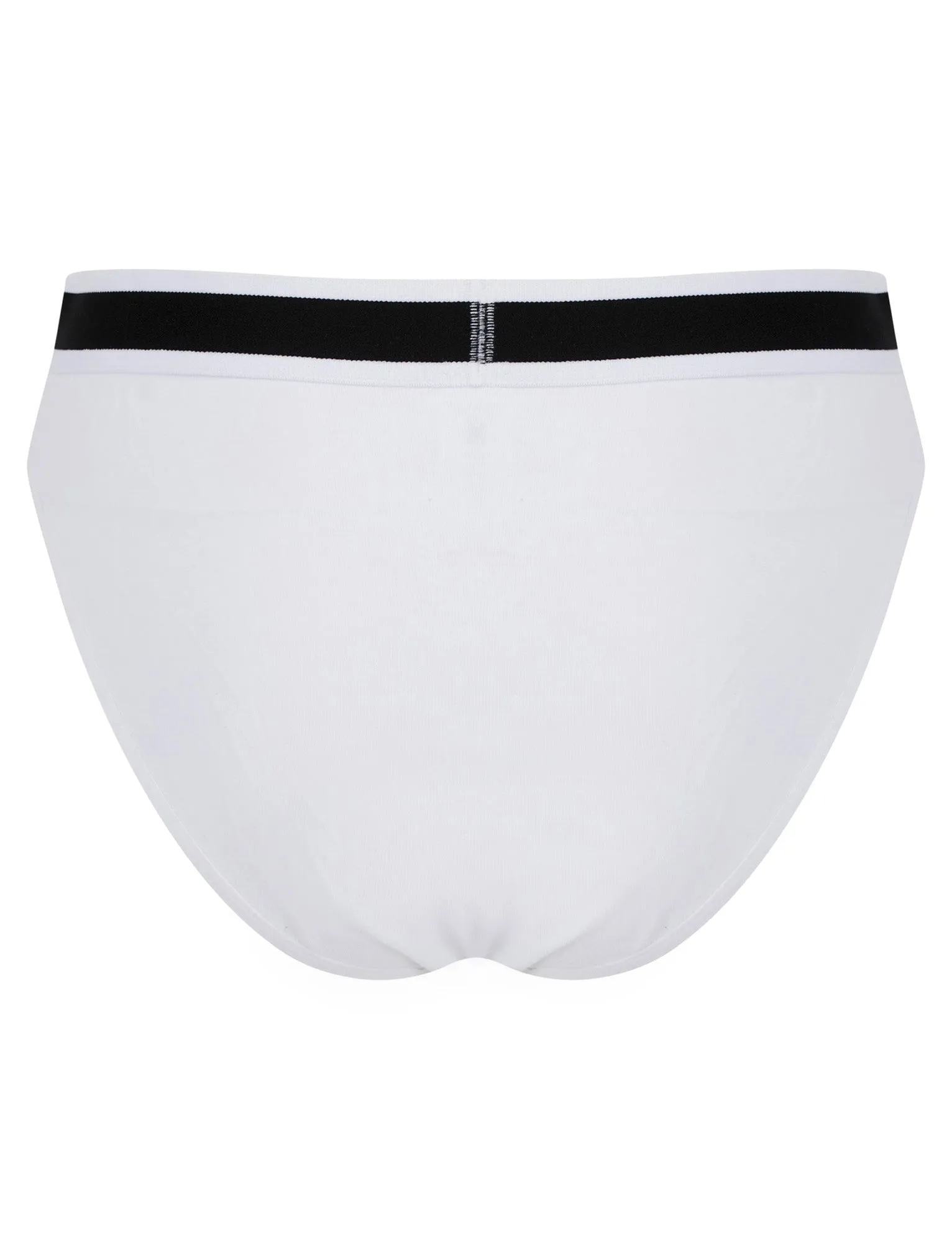 Fran (5 Pack) Cotton Assorted Briefs in Bright White / Jet Black / Light Grey Marl - Tokyo Laundry