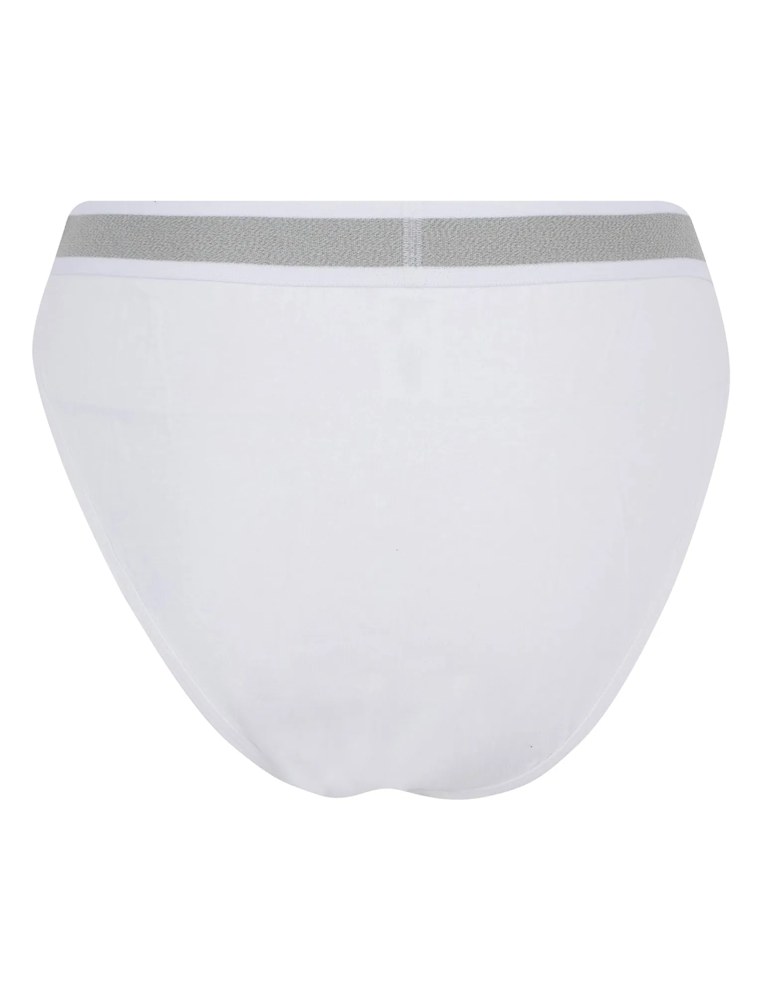 Fran (5 Pack) Cotton Assorted Briefs in Bright White / Jet Black / Light Grey Marl - Tokyo Laundry