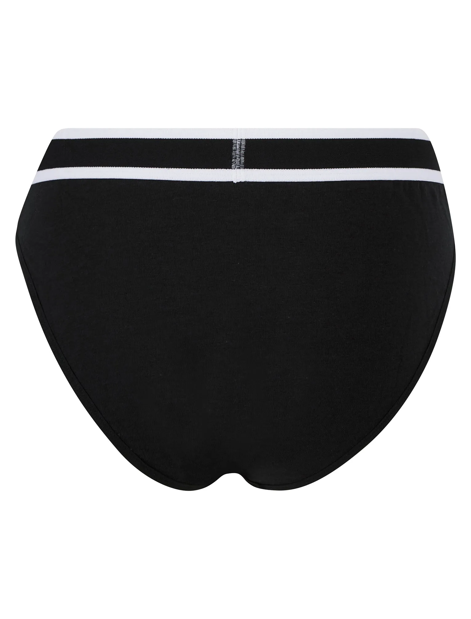 Fran (5 Pack) Cotton Assorted Briefs in Jet Black / Smoke Gray / Fairy Wren / Light Grey Marl / Deep Sea Coral - Tokyo Laundry