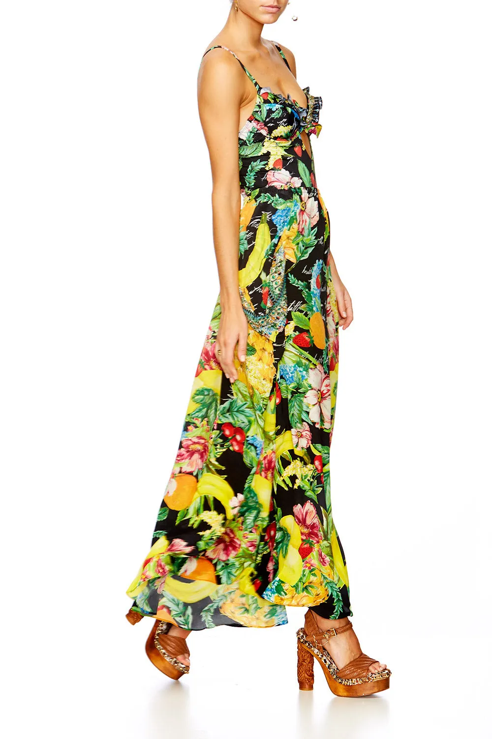 FRILL TAB TIE ONE PIECE CALL ME CARMEN