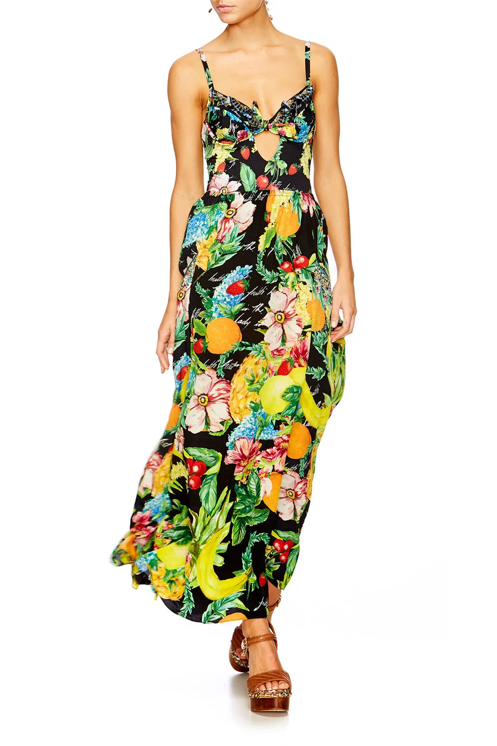FRILL TAB TIE ONE PIECE CALL ME CARMEN