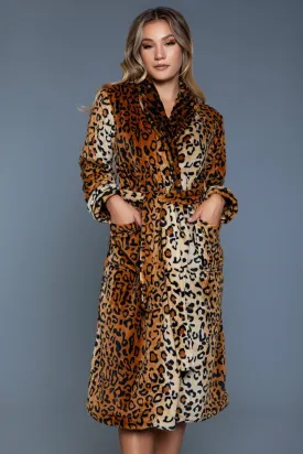 Geovan Leopard Robe