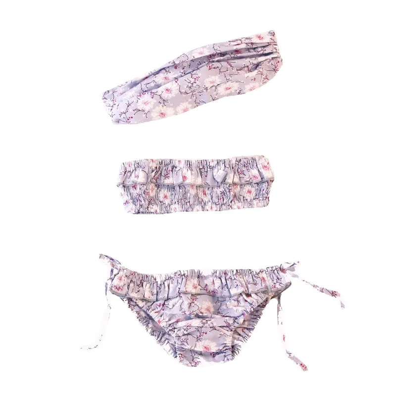 Girl swim - silver