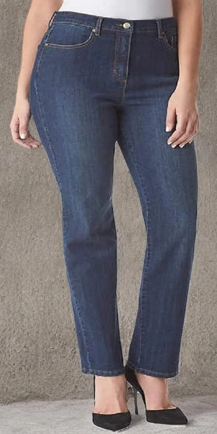 Gloria Vanderbilt Women's Amanda Classic High Rise Tapered Jean Petite