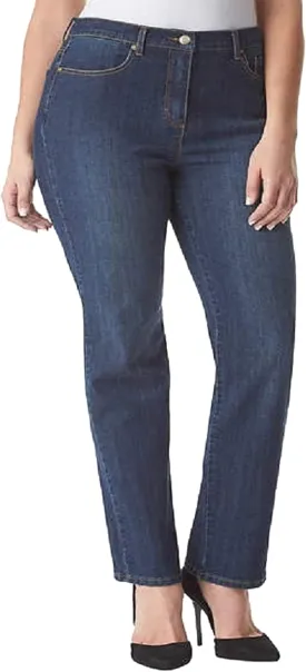 Gloria Vanderbilt Women's Amanda Classic High Rise Tapered Jean Petite