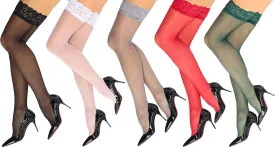 Lidogirl Lace Top Thigh High Stockings