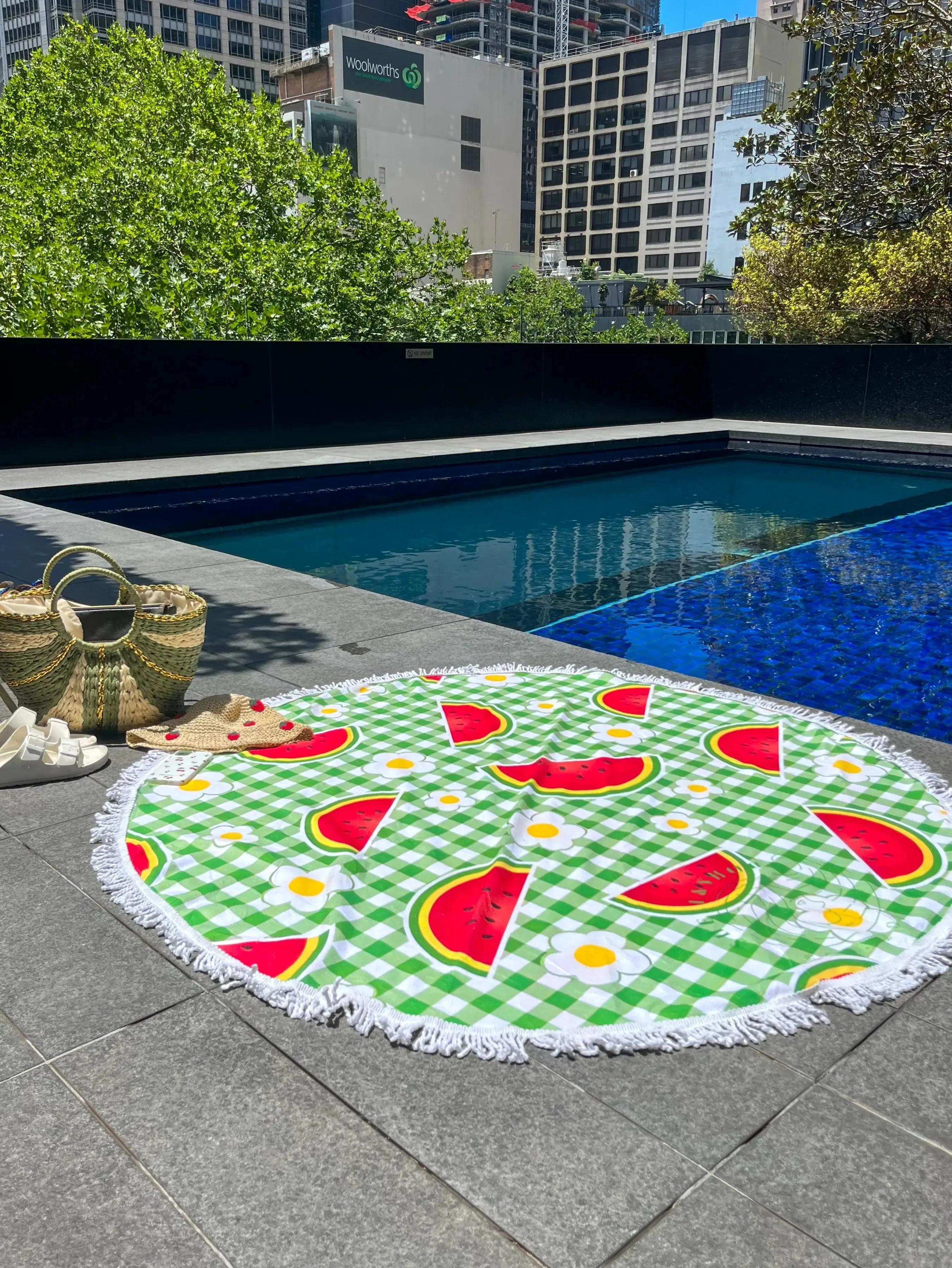 Melon Dreams Beach Towel