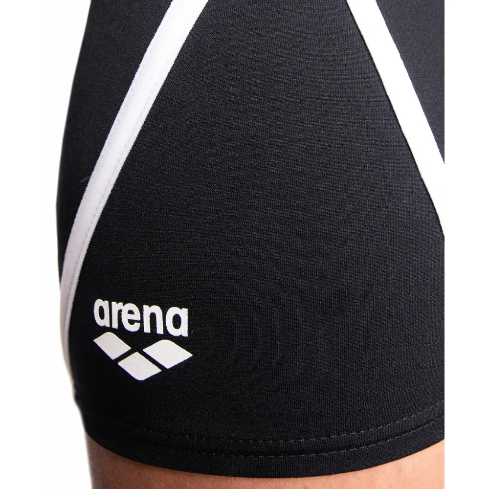 MEN'S ARENA PRO_FILE SWIM SHORTS - BLACK/WHITE