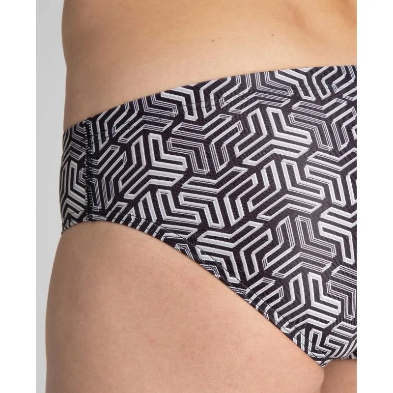 MEN'S KIKKO BRIEF - BLACK/MULTI BLACK