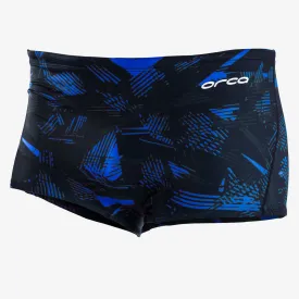 Orca Men's Square Leg Swimsuit - Black/ Purple