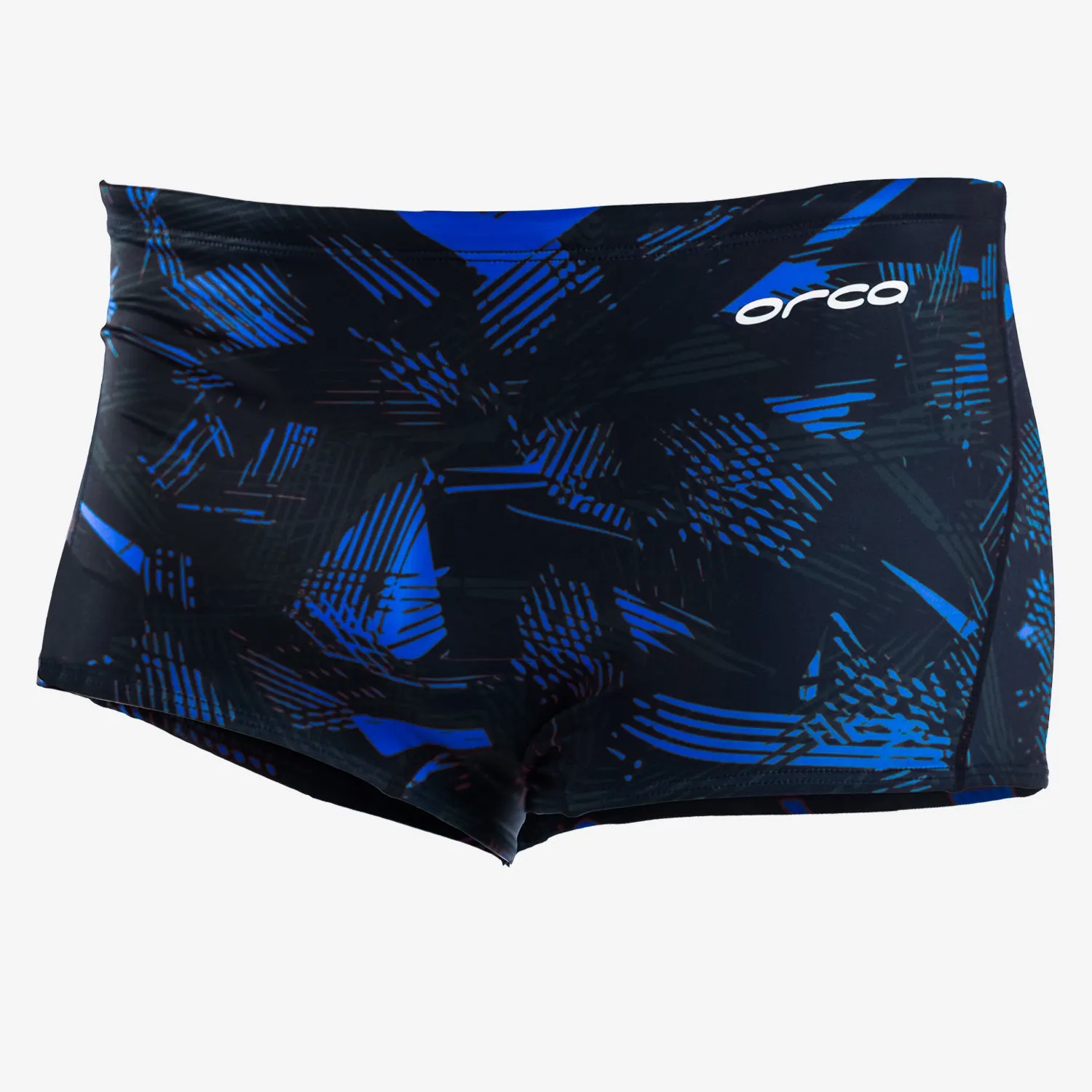 Orca Men's Square Leg Swimsuit - Black/ Purple