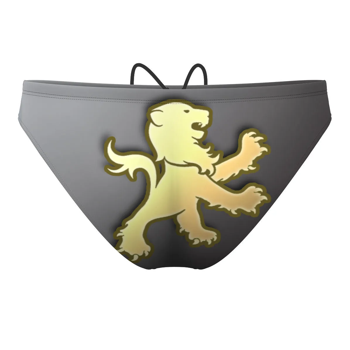 Ramping Lion - Waterpolo Brief Swimsuit