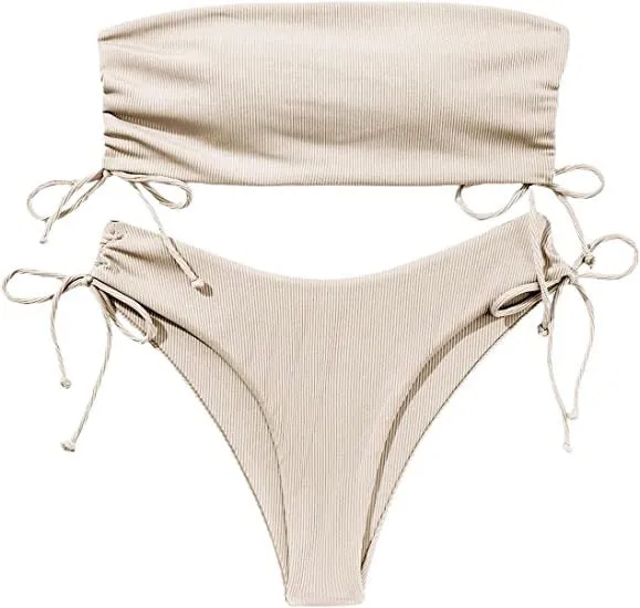 Strapless Split Bikini