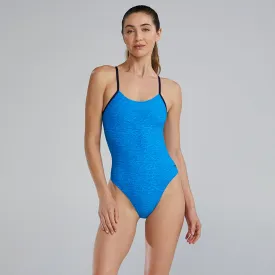 TYR Bright Blue Lapped Durafast Elite® Cutoutfit Swimsuit