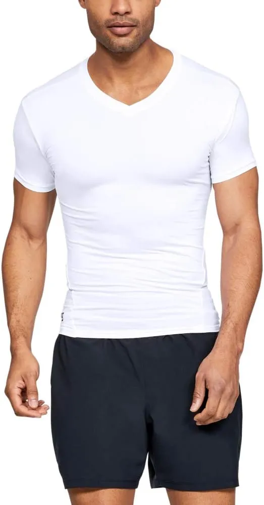 Under Armour Men's Heatgear Tactical V-neck Compression Short-sleeve T-shirt