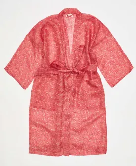 Vintage Silk Robe - No. 240327 - Small