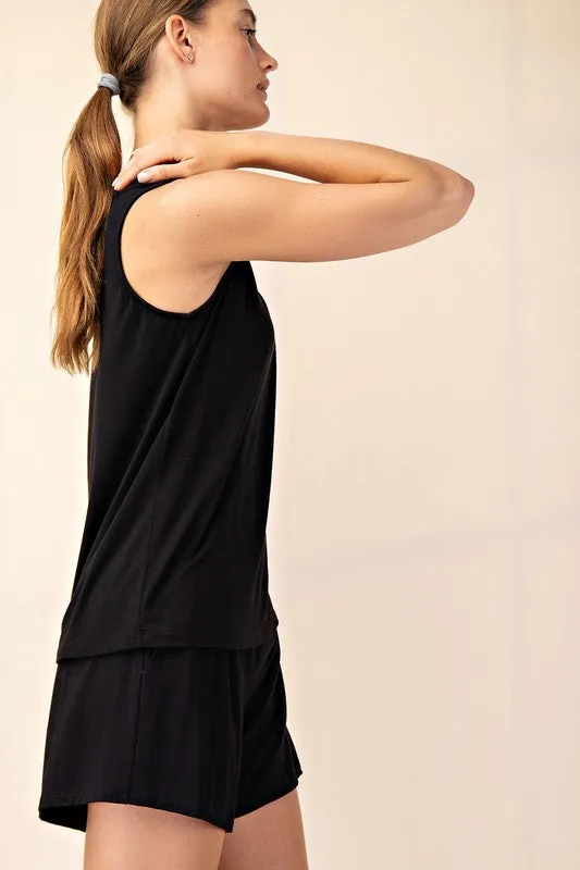 VISCOSE MODAL SLEEVELESS TANK