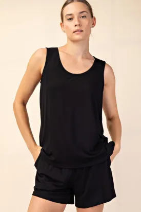 VISCOSE MODAL SLEEVELESS TANK